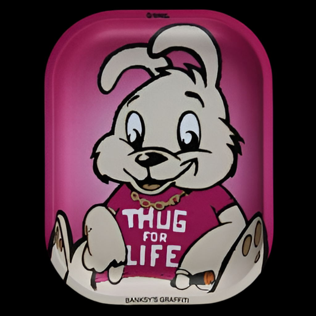 G-Rollz Metal Medium Tray - Thug For Life