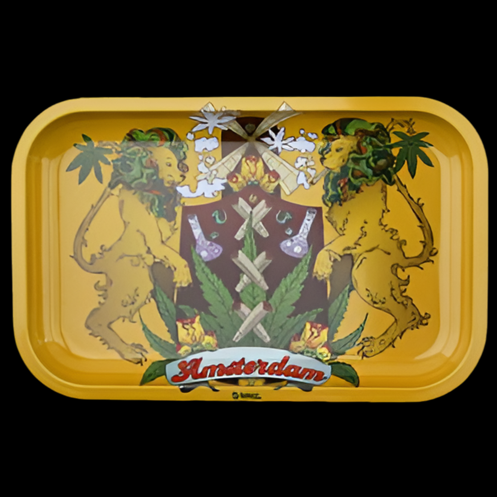 G-Rollz Metal Tray - Canna Lion (28 x 18 cm)