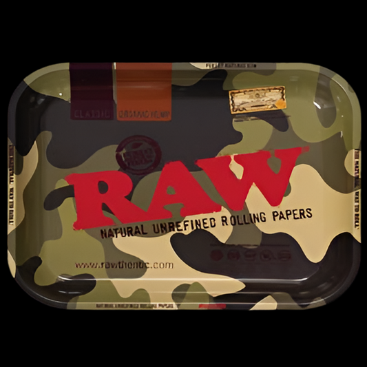 RAW Large Metal Tray "Camouflage" - 34 x 27.5cm