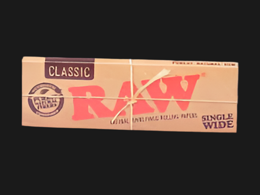 RAW Classic Natural Single Wide Papers