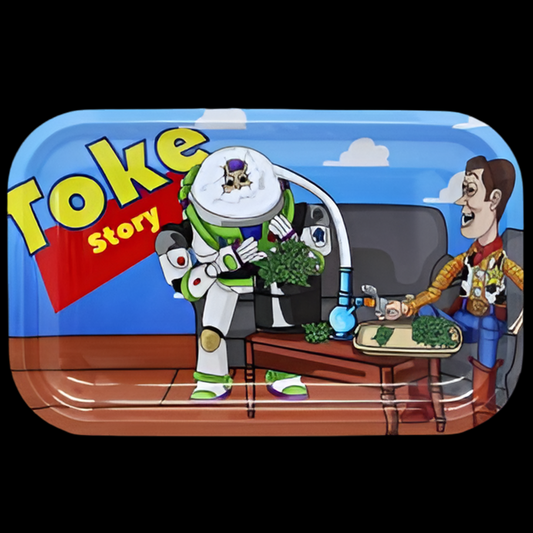 SMK Arsenal Medium Metal Tray - Toke Story (28cm x 18cm)